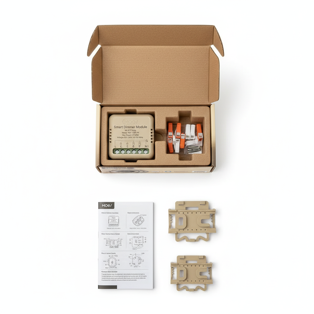 Unboxing module switch Moes WiFi