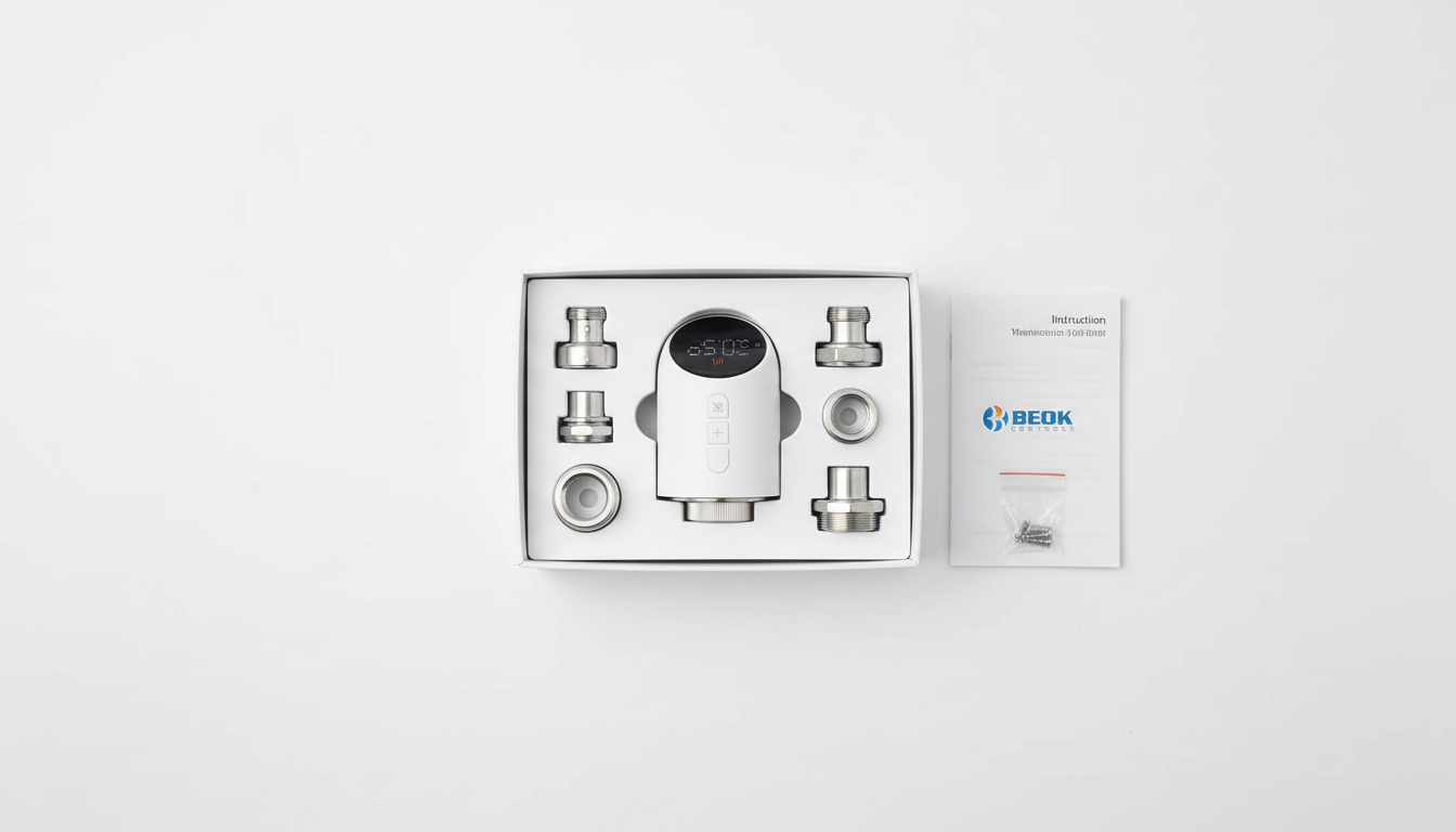 Unboxing tête thermostatique Beok