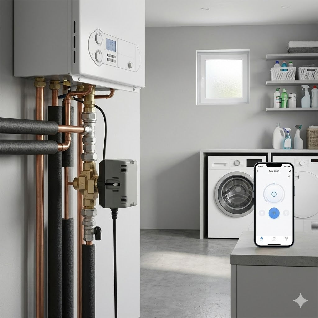 صمام كهربائي ثلاثي الاتجاهات بيك - صمام ذكي للماء والغاز