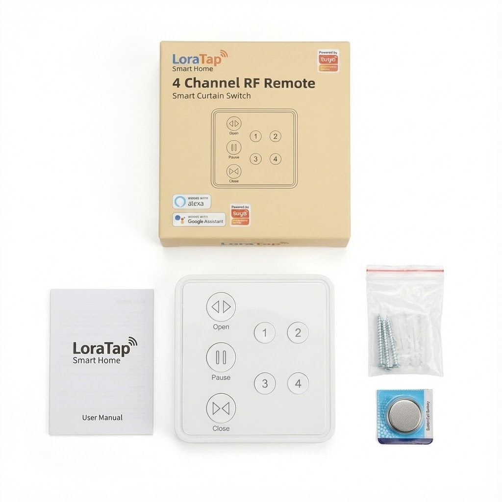مفتاح ستارة رولان ذكي Loratap RF+WiFi - لمسي