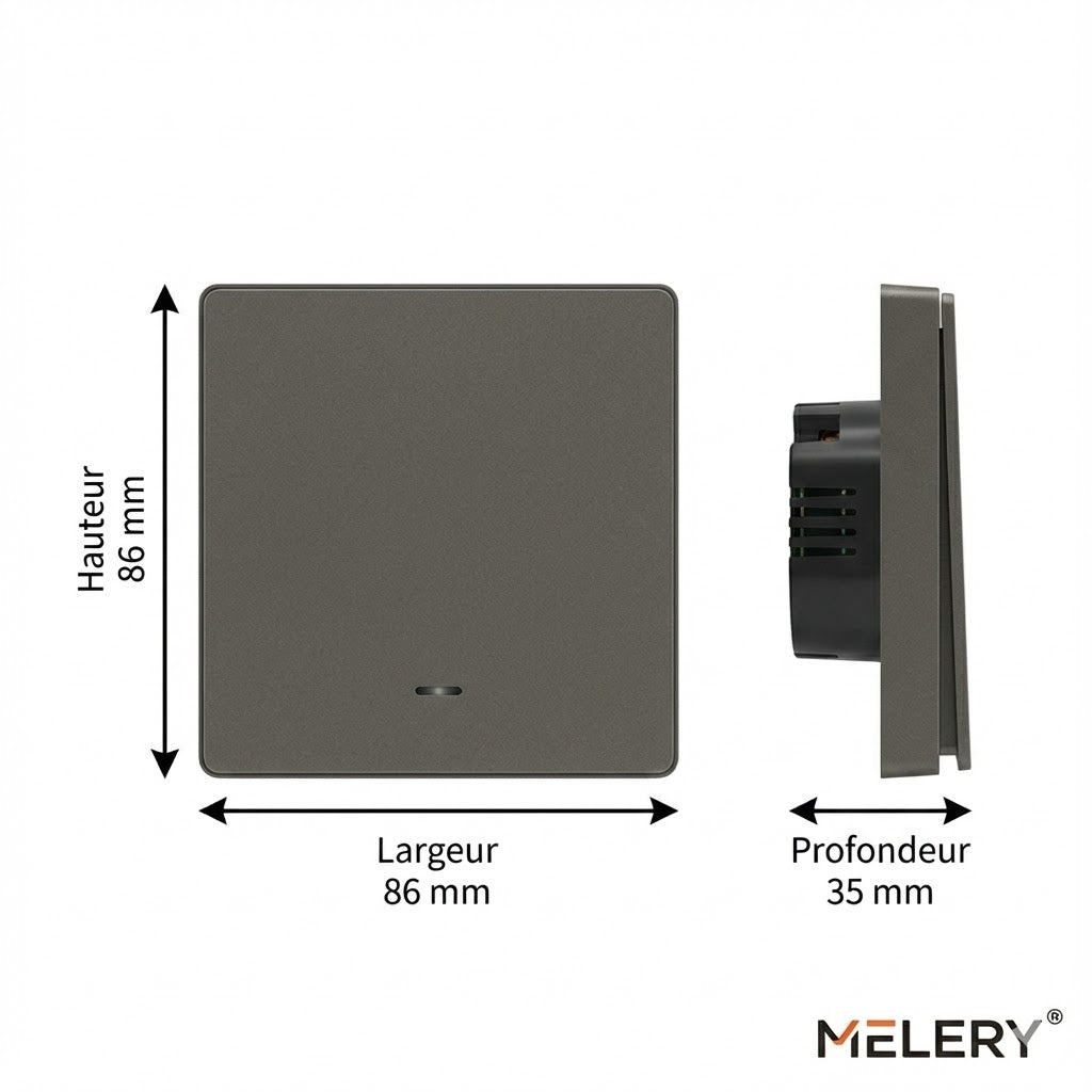 مفتاح ذكي ميليري واي فاي - لمسي