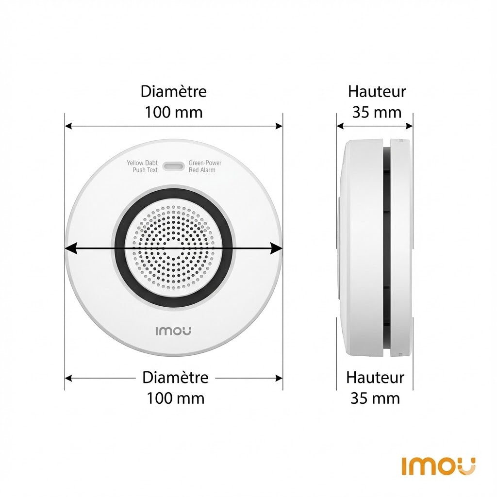 كاشف تسرب الغاز إيمو ZAG1 - إنذار ميثان ذكي
