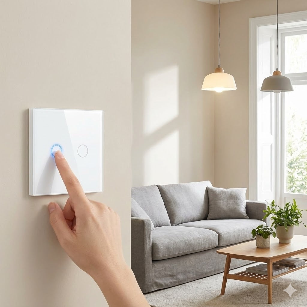 مفتاح ذكي Bseed WiFi + وحدة مفتاح - رقمي